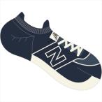 [New Balance]ニューバランス スニーカー柄ソックス (JASL8222)(OTS) アウタースペース[取寄商品]