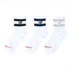 [New Balance] New balance Junior Short линия 3P носки (LAS55657)(AS1) ассортимент 1[ посылать за товар ]