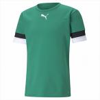 [1 пункт до почтовая доставка возможно ] [PUMA] Puma TEAMRISE игра рубашка (705141)(05) перец зеленый / Puma черный / Puma белый 