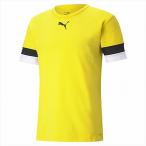 [1 пункт до почтовая доставка возможно ] [PUMA] Puma TEAMRISE игра рубашка (705141)(07) Cyber желтый / Puma черный / Puma белый 