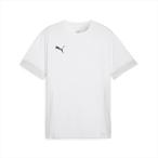 [1 пункт до почтовая доставка возможно ] [puma] Puma teamGOAL игра рубашка (706362)(04) Puma белый / Puma черный / перо серый [ посылать за товар ]