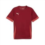 [1 пункт до почтовая доставка возможно ] [puma] Puma teamGOAL игра рубашка (706362)(09) команда Reagal красный / Puma белый / Astro красный [ посылать за товар ]