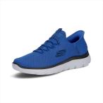 [SKECHERS]スケッチャーズ メンズスリップインズシューズ SUMMITS-HIGH RANGE (232457)(BLBK) ブルー/ブラック[取寄商品]