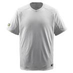 [DESCENTE]デサントベースボールシャツ(Ｖネック)(DB-202)(SLV)シルバー[取寄商品]