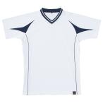 [ZETT]ゼット野球 ベースボール V ネックシャツ (BOT760A)(1129) ホワイト/ネイビー[取寄商品]