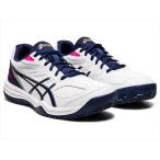 [asics]アシックス レディースクレー・オムニコート用テニスシューズ COURT SLIDE 2 CLAY/OC (1042A147)(100) ホワイト/PCT[取寄商品]