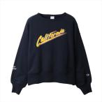 [Champion]チャンピオン レディース クルーネック スウェットシャツ (CW-R008)(370) ネイビー[取寄商品]