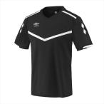 [umbro]アンブロ 半袖プラクティスシャツ (UUURJA54)(BLK) ブラック×ホワイト[取寄商品]