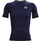 [1 пункт до почтовая доставка возможно ] [UNDER ARMOUR] Under Armor UA нагрев механизм armor - Short рукав (1361518)(410) midnight темно-синий / белый [ посылать за товар ]
