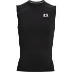 [1 пункт до почтовая доставка возможно ] [UNDER ARMOUR] Under Armor UA нагрев механизм armor - компрессионный (1361522)(001) черный / белый [ посылать за товар ]