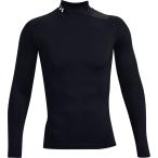 [UNDER ARMOUR] Under Armor UA нагрев механизм armor - компрессионный длинный рукав mok рубашка (1369606)(001) черный / белый [ посылать за товар ]