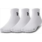 [UNDER ARMOUR] Under Armor UA low носки (3 пар комплект ) (1371937)(100) белый [ посылать за товар ]