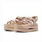 [NIKE]ナイキ ウィメンズ アイコン クラシック サンダル (DH0223102) サンドドリフト/ヘンプ/ミンクブラウン