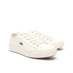 [LACOSTE]ラコステ メンズスニーカー バックコート124 1 CMA (47CMA0005)(18C)オフホワイト/オフホワイト