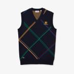 [LACOSTE] Lacoste мужской одежда pre jitentsu cup Inter национальная сборная Golf V шея лучший (AH0729L)(166)