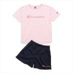 [Champion] Champion Kids Short рукав футболка &amp; шорты (CK-XSW05)(920) розовый 