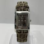 FENDI フェンディ ズッカ柄 腕時計 ループ F768222 レディース クォーツ 付属品有り 美品 稼働品 (U)
