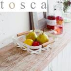 山崎実業　tosca　キッチンバスケット トスカ S ホワイト 2975