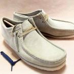 UK9.5 クラークスワラビーロー CLARKS WALLABEE-Lo メープル 替ヒモ付