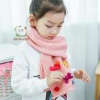  осень-зима muffler Kids палантин зима предмет теплый детский muffler симпатичный соединять ... вязаный девочка бабочка .. casual стандартный защищающий от холода меры защита горла "neck warmer" 