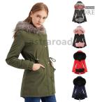  женский милитари пальто с хлопком пальто боа пальто Mod's Coat мех длинный внешний обратная сторона ворсистый толстый защищающий от холода осень 