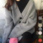 カーディガン レディース 秋物 厚手 ニット アウター 秋服 レディース 春 セーター アウター ニット 大き目 オーバーサイズ 長袖 冬 ゆったり 暖かい