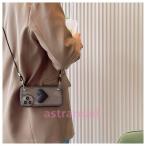 ショッピングスマホケース ショルダー タイプ スマホケース うねうね ショルダー タイプ クリア iPhoneケース iPhone14 13 12 11 XR XS SE2 8 ハート 透明 レデ