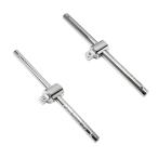 AP 1/4＆3/8DR Ｔ型スライドハンドルセット | 1/4 3/8 スライディングハンドル L型 T型