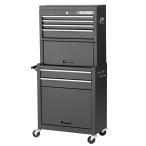 AP ツールチェストセット ブラック TCS936 ｜ ツールボックス チェスト 工具箱 工具入れ キャビネット 収納 キャスター DIY ガレージ【アストロプロダクツ】