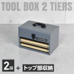 アストロプロダクツ コンパクトツールボックス 2段 ブルーグレー&デザートベージュ CTB247 (限定)