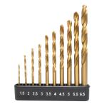 AP 丸軸ドリルセット（10本組）DB184【電動ドリル ドリル刃】【穴あけ】【ドリルセット】【丸軸セット】【アストロプロダクツ】
