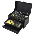 AP コンパクトツールセット ブラック (56点組) TS212 (限定) | ソケット ラチェット ニッパー プライヤー ラジオペンチ ドライバー ヘックス 六角 レンチ