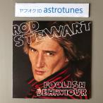 美盤 ロッド・スチュワート Rod Stewart 1980年 LPレコード パンドラの匣 Foolish Behaviour 国内盤 大型ポスター付 Rock
