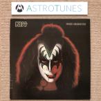 良盤 ジーン・シモンズ Gene Simmons 1978年 LPレコード ジーン・シモンズ Gene Simmons グッズ広告付 米国盤 Rock KISS