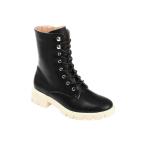 ジャーニーコレクション ブーツ＆レインブーツ シューズ レディース Tru Comfort Foam Madelynn Bootie Black