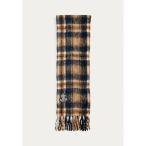 ラルフローレン マフラー・ストール・スカーフ レディース アクセサリー PLAID BULLION SCARF - Scarf - navy plaid