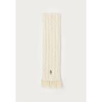 ラルフローレン マフラー・ストール・スカーフ レディース アクセサリー FALL SCARF - Scarf - cream