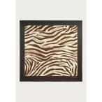 ラルフローレン マフラー・ストール・スカーフ レディース アクセサリー ZEBRA-PRINT WOOL-SILK SQUARE SCARF - Foulard - beige