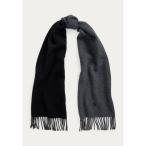 ラルフローレン マフラー・ストール・スカーフ レディース アクセサリー OBLONG - Scarf - black/charcoal