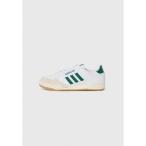 アディダスオリジナルス スニーカー メンズ シューズ CONTINENTAL 80 UNISEX - Trainers - white/collegiate green/chalk white