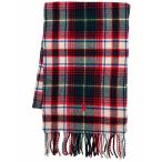 ラルフローレン マフラー・ストール・スカーフ アクセサリー メンズ Men's Woolen Plaid Scarf Navy/Red/Cream
