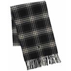 ラルフローレン マフラー・ストール・スカーフ アクセサリー メンズ Men's Cashmere Blend Plaid Scarf Black/ Cream
