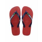 ショッピングhavaianas ハワイアナス スニーカー シューズ メンズ Men's Brazil Logo Flip-Flop Sandals Dark Red