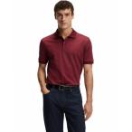 ヒューゴボスポロシャツトップスメンズMen'sMercerized-Cot...