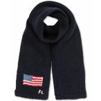 ラルフローレン マフラー・ストール・スカーフ アクセサリー メンズ Men's Intarsia Flag Scarf Navy Multi