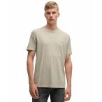 ヒューゴボスシャツトップスメンズMen'sSlub-CottonLogoD...