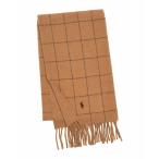 ラルフローレン マフラー・ストール・スカーフ アクセサリー メンズ Men's Reversible Windowpane Scarf Camel, Teak
