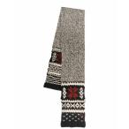 ラルフローレン マフラー・ストール・スカーフ アクセサリー メンズ Men's Holiday Pattern Cable Scarf Black/ Red/ Cream