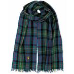ラルフローレン マフラー・ストール・スカーフ アクセサリー メンズ Men's Outdoor Crinkle Plaid Scarf Blue/green