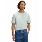 ヒューゴボスTシャツトップスメンズMen'sSlub-CottonLogo...